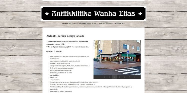 Antiikkiliike Wanha Elias